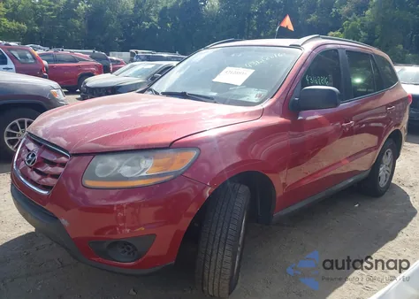 2010 Hyundai Santa Fe Gls из США, поврежденный, VIN 5NMSGDAB0AH384598